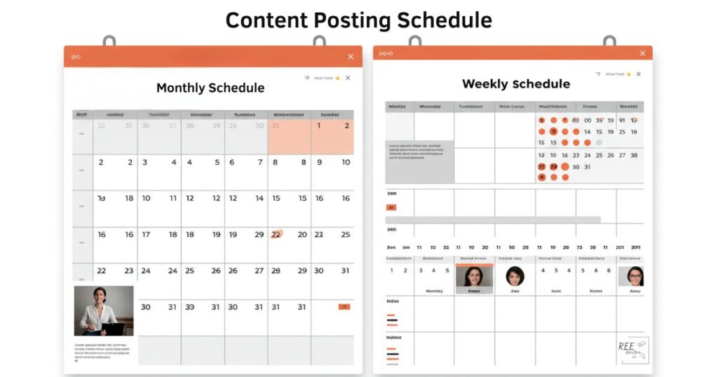 Content calendars