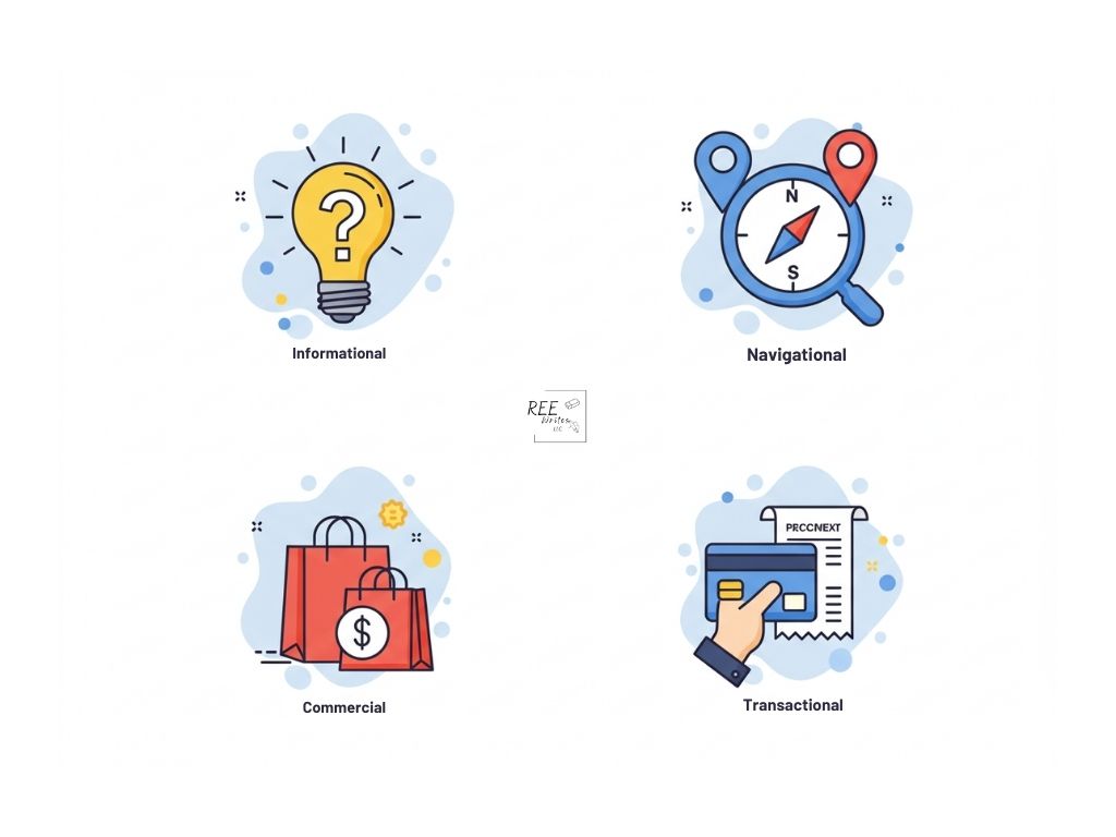 Four search intent types