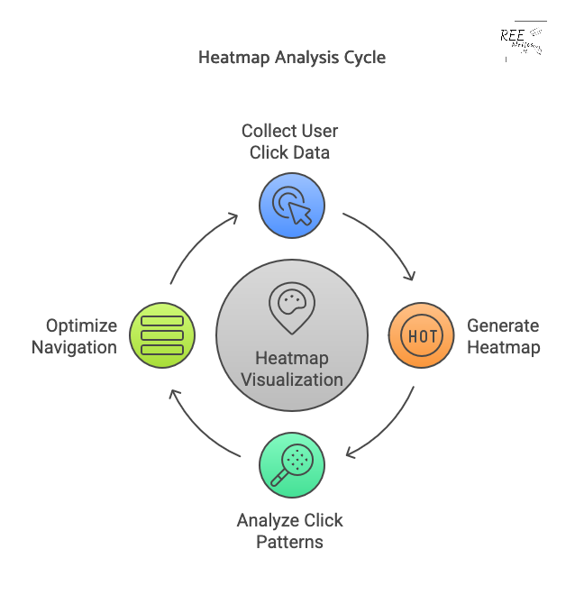 Diagram of how to do a heatmap analysis