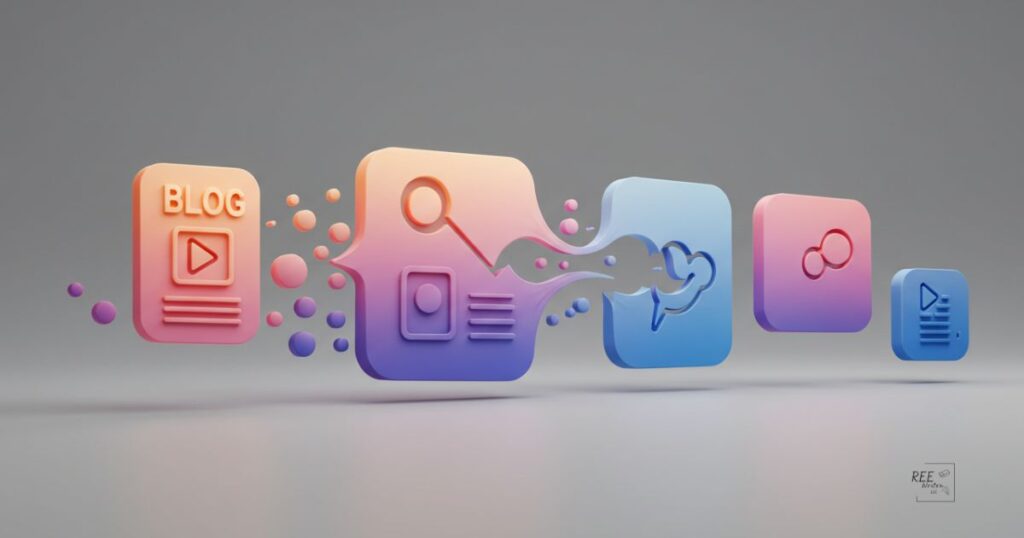 Repurpose blog into other formats