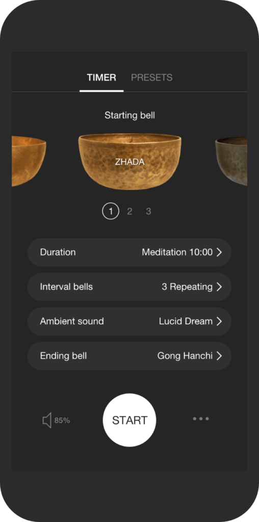 Insight Timer app