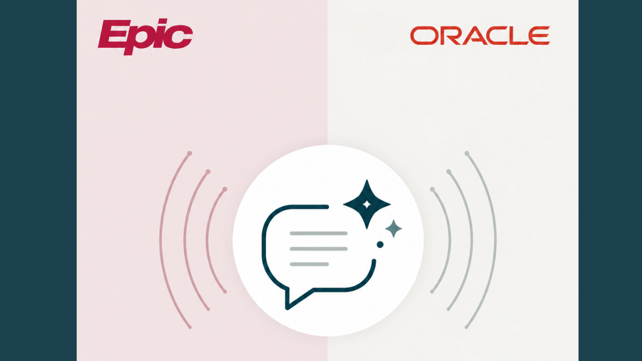 Epic and Oracle Both Launched AI Patient Portals. So Why Does the Buyer/User Gap Still Exist?
